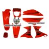 KIT DE PLASTICOS XTZ125 ROJO