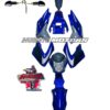 KIT DE PLASTICOS 8B AZUL CON STICKER